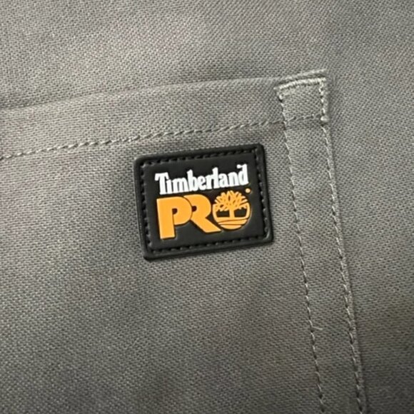 Timberland Pro Gridflex Canvas Gray Work Pants Original Fit - Picture 6 of 7